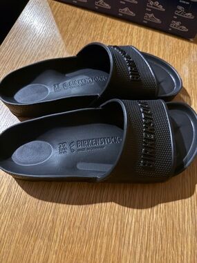 Birkenstock Black Women's EVA Slide Sandals